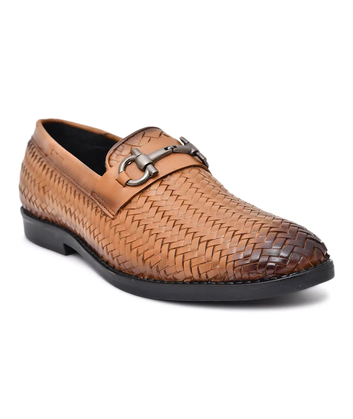 Tan Leather Casual Shoes – Paul Oliver - Main Image