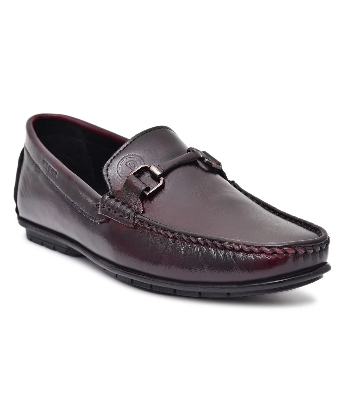 Paul Oliver Men's 100% Pure Leather Loafer Stylish Shoes for All Seasons Dark Brown