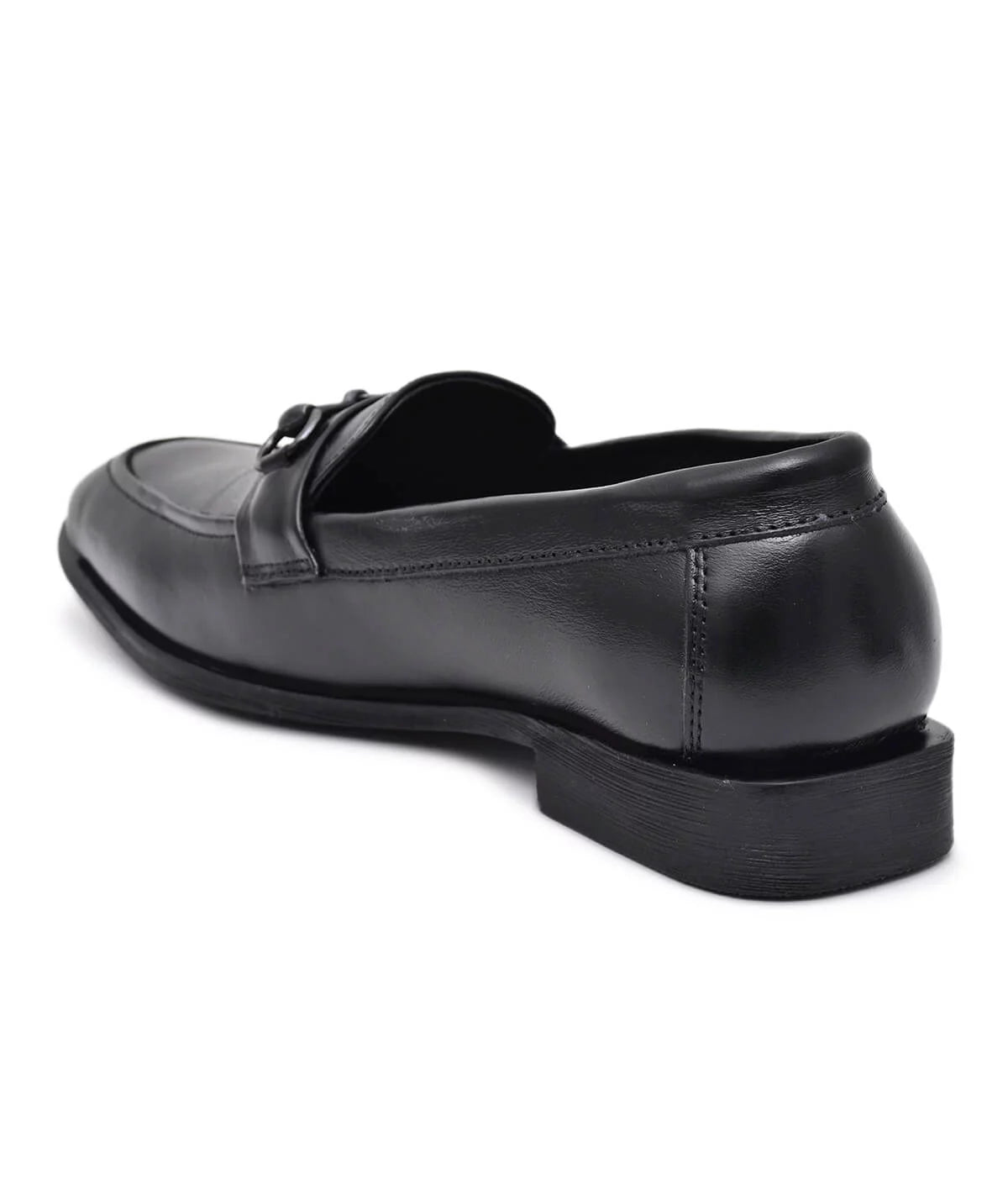 Paul Oliver Men's 100% Pure Leather Trendy Semi-Casual Stylish Shoes for All Seasons Black