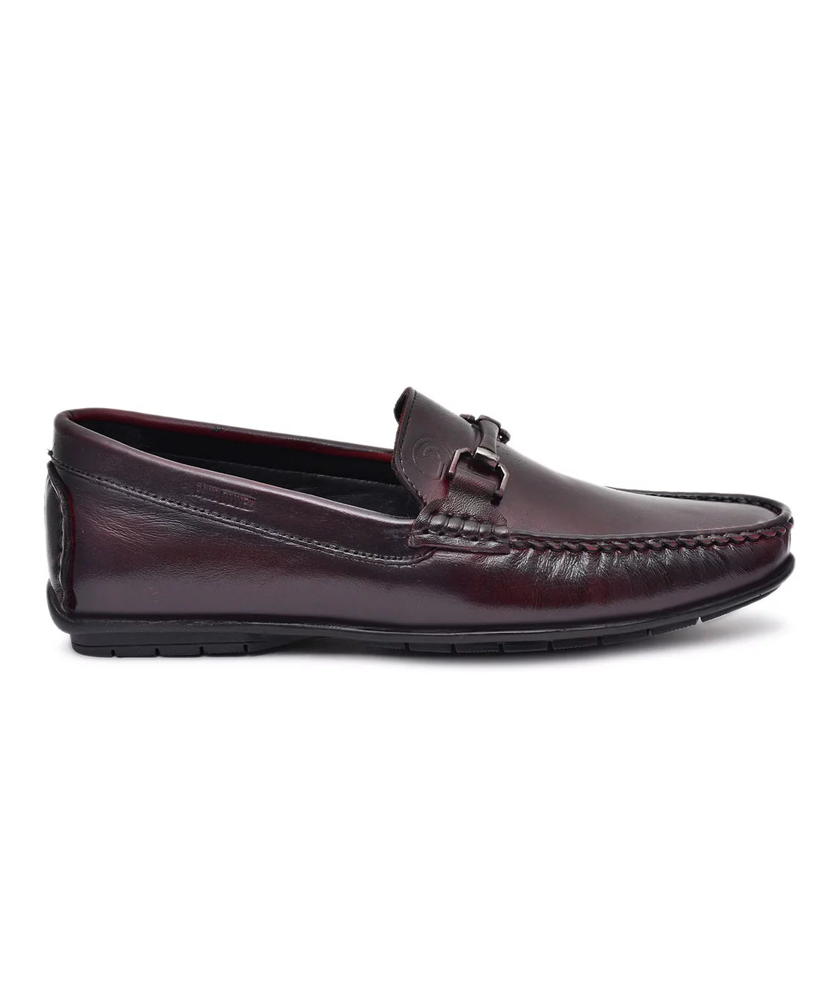 Paul Oliver Men's 100% Pure Leather Loafer Stylish Shoes for All Seasons Dark Brown