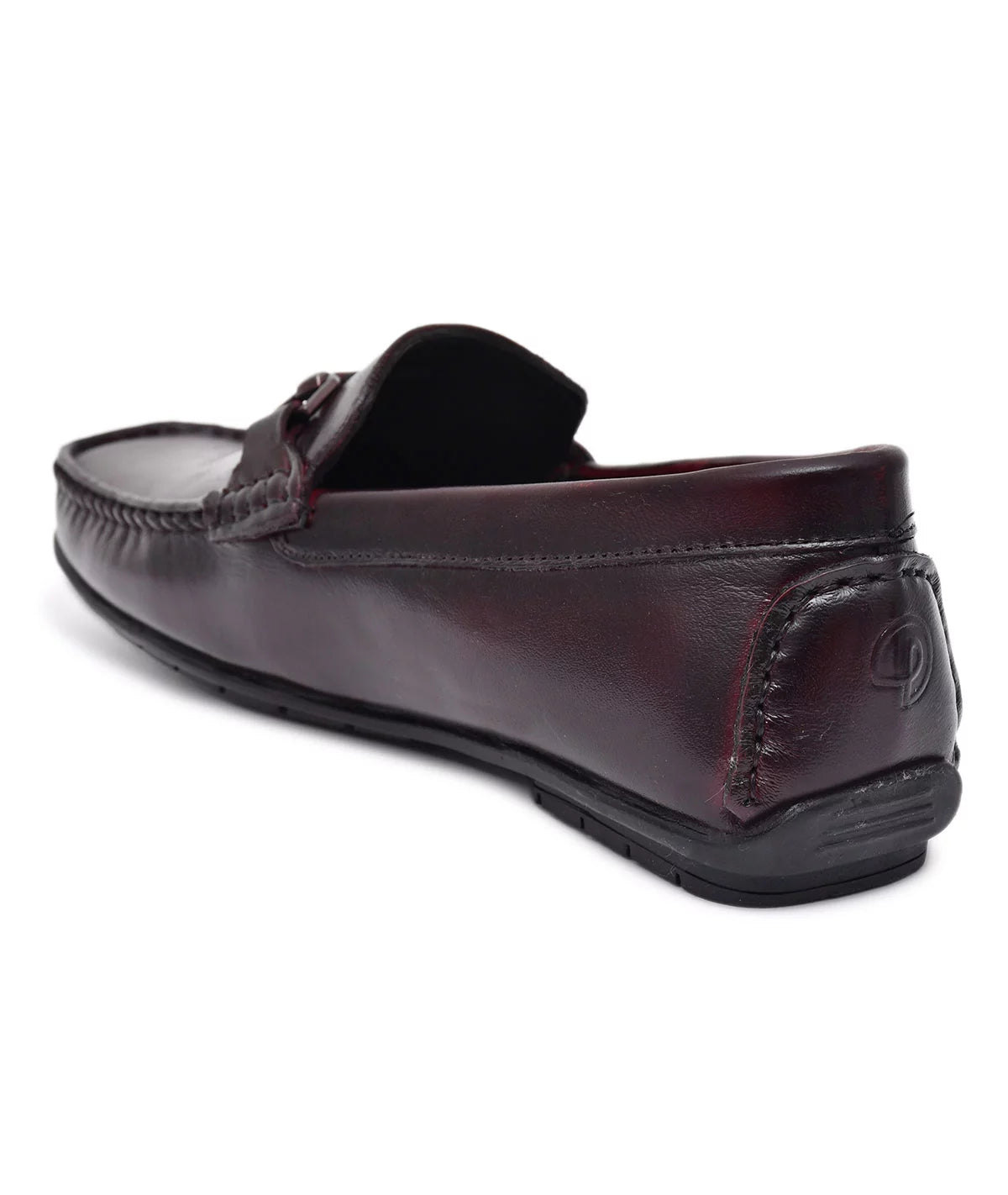 Paul Oliver Men's 100% Pure Leather Loafer Stylish Shoes for All Seasons Dark Brown