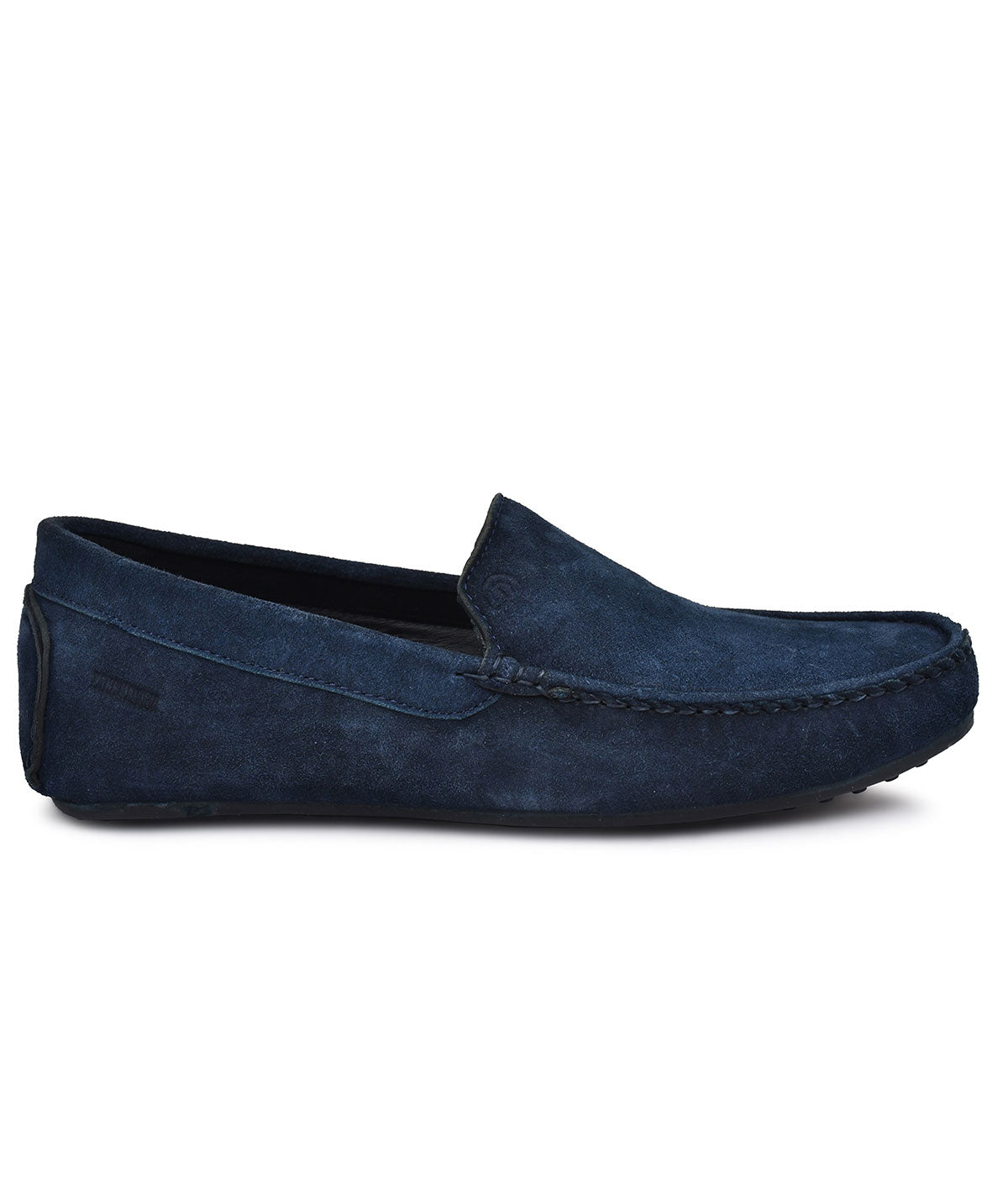Paul Oliver Men's Velvet Suede Leather Stylish Slip-On Loafers Blue