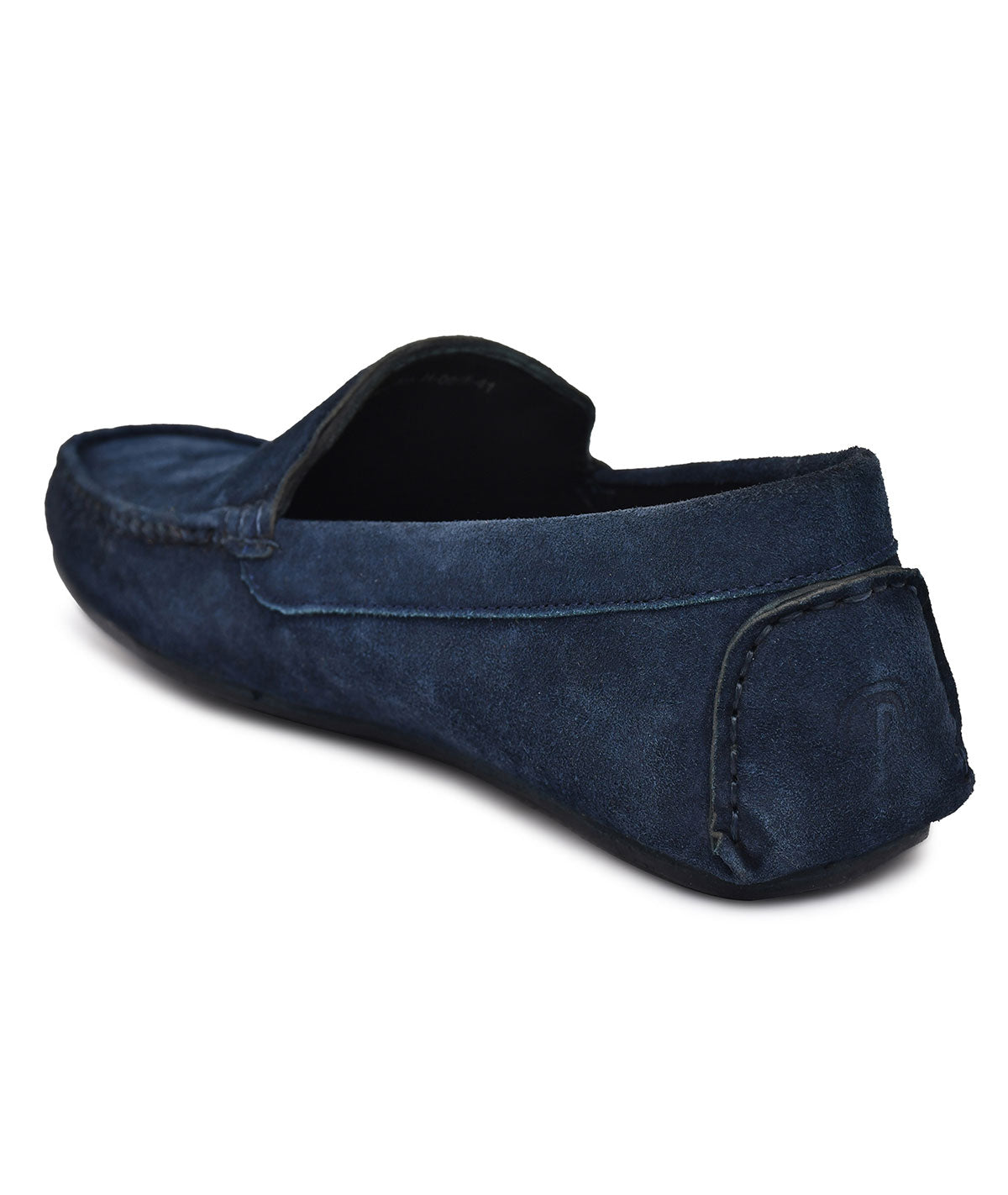 Paul Oliver Men's Velvet Suede Leather Stylish Slip-On Loafers Blue