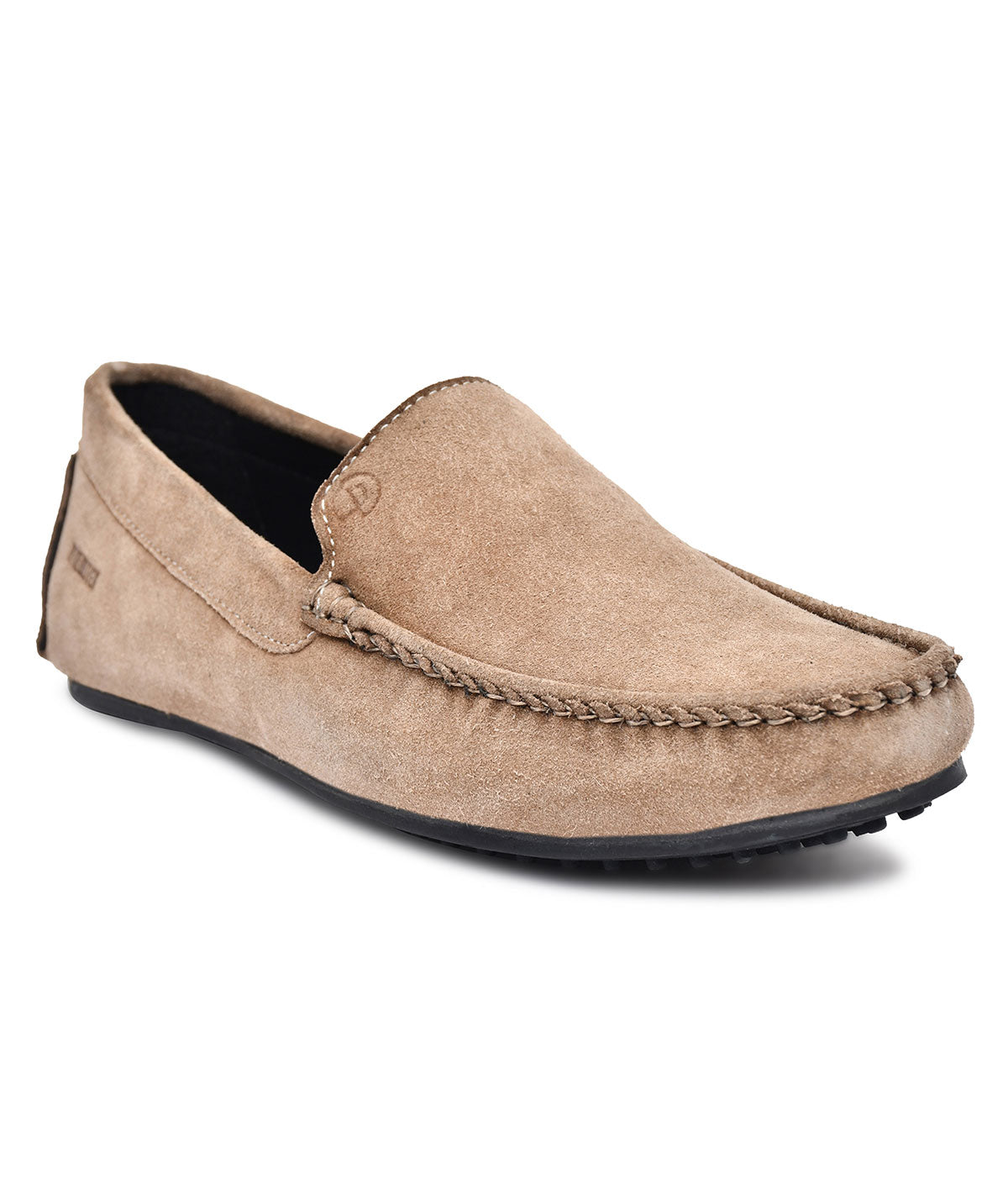 Paul Oliver Men's Velvet Suede Leather Stylish Slip-On Loafers Chiku