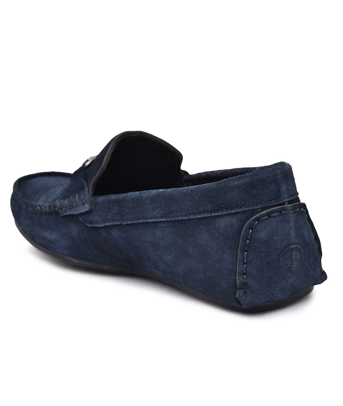 Paul Oliver Men's Velvet Suede Leather Trendy Stylish Shoes Slip-On Loafers Blue